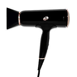 T3 Cura Luxe Professional Ionic Auto Pause Sensor Hair Dryer in Black/Rose Gold