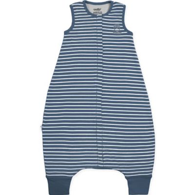 Woolino&reg; Striped Wearable Blanket in Navy Blue