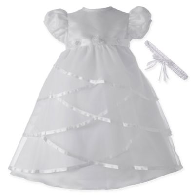 matching christening dresses