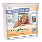 Alternate image 1 for Protect-A-Bed&reg; AllerZip&reg; Smooth Full Mattress Encasement in White