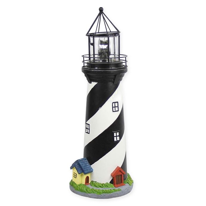 Solar Lighthouse With Rotating Light Bed Bath Beyond
