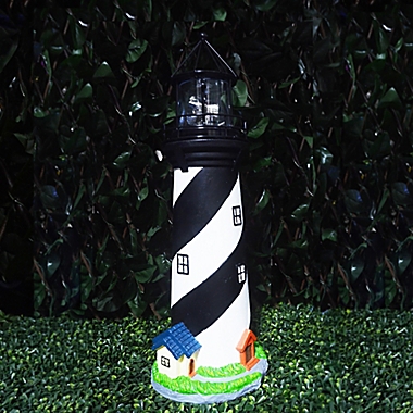 Solar Lighthouse with Rotating Light. View a larger version of this product image.