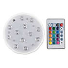 Alternate image 1 for Puck Color-Changing LED Light with Remote Control