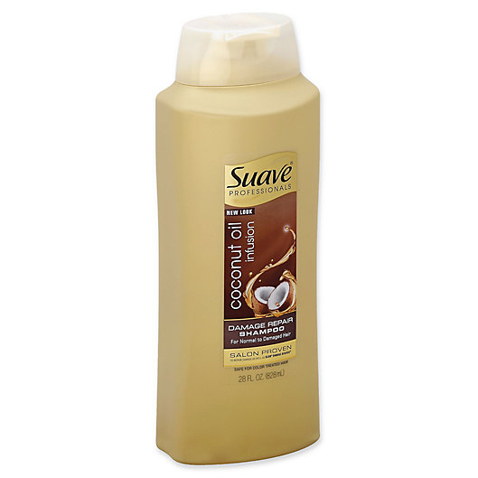 Alternate image 1 for Suave® 28 fl. oz. Professionals Coconut Oil Infusion Damage Repair Shampoo
