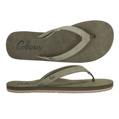 cobian leather flip flops