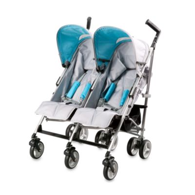 lightweight side by side double stroller