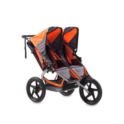 bob stroller orange