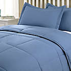 Alternate image 0 for Clean Living Stain/Water Resistant 3-Piece Full/Queen Comforter Set in Smoke Blue