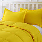 Alternate image 2 for Clean Living Stain and Water Resistant 3-Piece King Comforter Set in Yellow