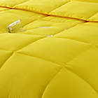Alternate image 3 for Clean Living Stain and Water Resistant 3-Piece King Comforter Set in Yellow