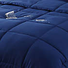 Alternate image 1 for Clean Living Stain and Water Resistant 3-Piece Full/Queen Comforter Set in Navy