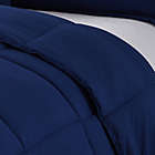 Alternate image 2 for Clean Living Stain and Water Resistant 3-Piece Full/Queen Comforter Set in Navy