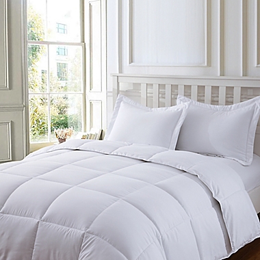 Clean Living Stain/Water Resistant 3-Piece Full/Queen Comforter Set in White. View a larger version of this product image.