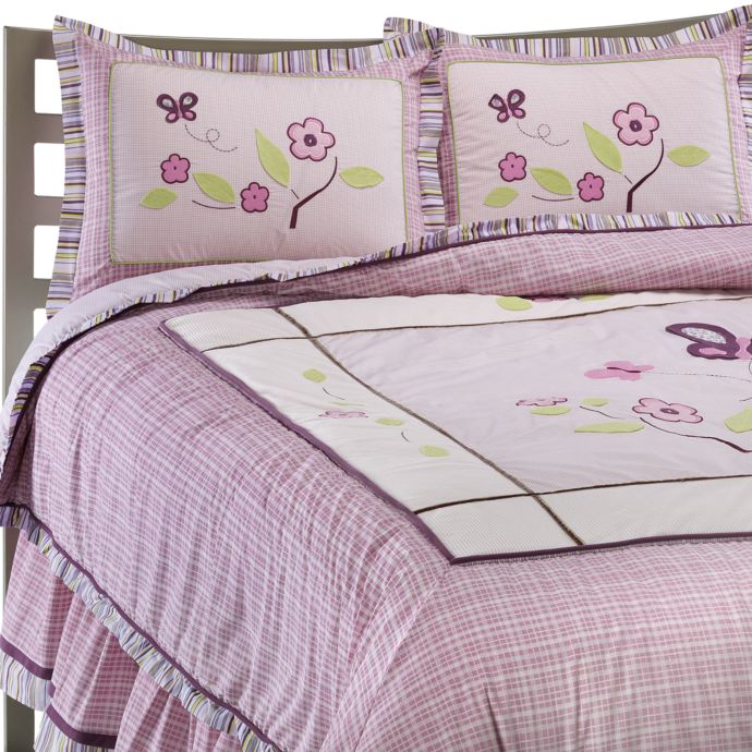 Cocalo Sugar Plum Twin Bed Skirt Buybuy Baby