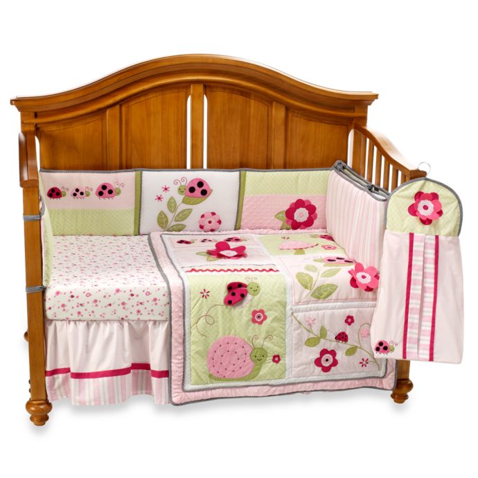 Kidsline Dotty 6 Piece Crib Bedding Set Buybuy Baby