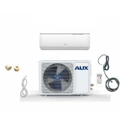 Aux 36 000 Btu Ductless Mini Split Air Conditioner With Heat Pump 25 Foot Line And Wifi Control Bed Bath Beyond