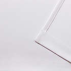 Alternate image 3 for Sateen 108-Inch Pinch Pleat Back Tab Room Darkening Curtain Panels in Vanilla (Set of 2)