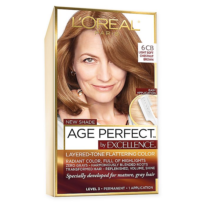 L Or Eacute Al Paris Excellence Age Perfect Hair Color In Light