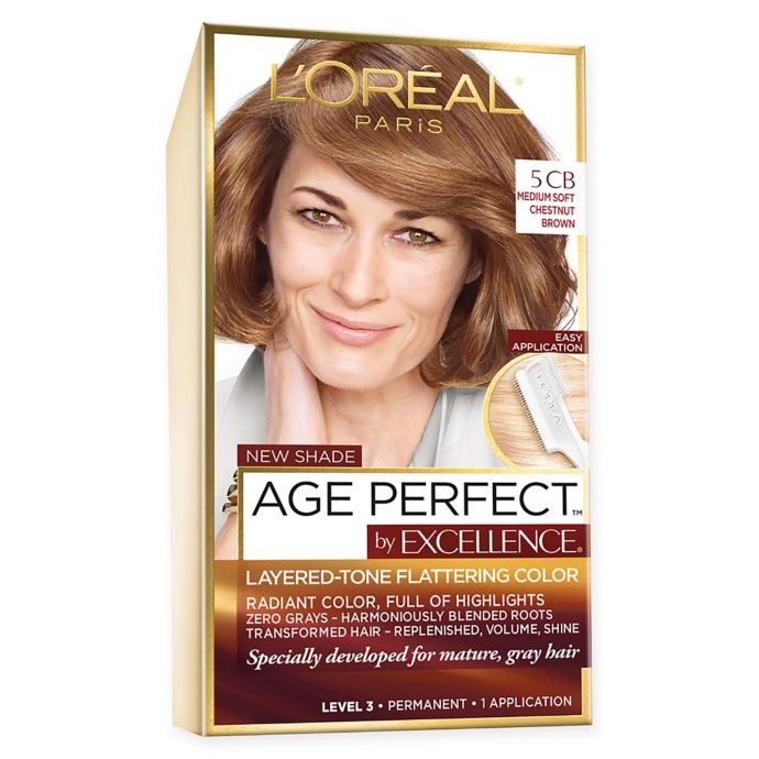 L Or Eacute Al Paris Excellence Age Perfect Hair Color In Medium