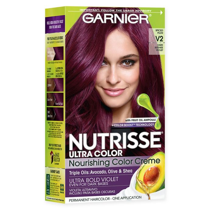 Garnier Nutrisse Ultra Color Nourishing Color Creme In V2 Dark Intense Violet