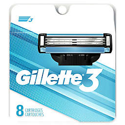 Gillette® 3 8-Count Razor Cartridge Refills