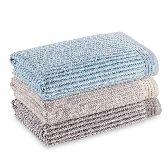 The Royal Company Fashion Value Roma Ombre Bath Towel Collection Bed