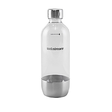 SodaStream&reg; Classic 1-Liter Carbonating Bottle in Stainless Steel. View a larger version of this product image.