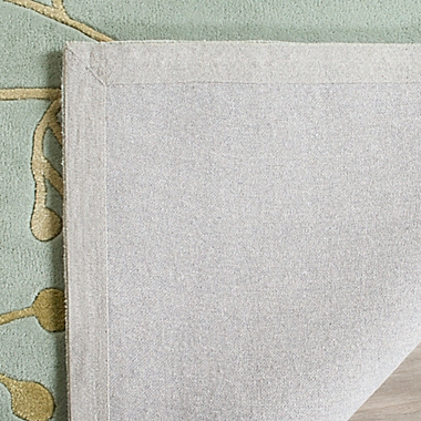 Safavieh Soho Wool 6-Foot x 9-Foot Rectangle Rug in Light Blue. View a larger version of this product image.