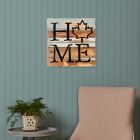 Alternate image 1 for Sweet Bird &amp; Co. Reclaimed Wood "Home" 14-Inch Square Wall Art