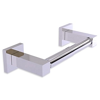 Allied Brass Montero Collection Contemporary Two Post Toilet Paper Holder in Polished Chrome. View a larger version of this product image.