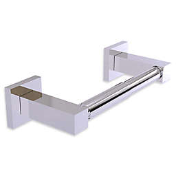 Allied Brass Montero Collection Contemporary Two Post Toilet Paper Holder in Polished Chrome