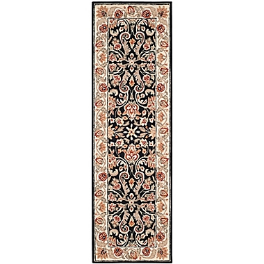 Safavieh EZ Care 2&#39;6 x 8&#39; Accent Rug in Black/Ivory. View a larger version of this product image.