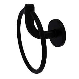 Allied Brass Remi Collection Towel Ring in Matte Black