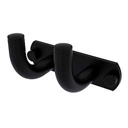 Allied Brass Remi Collection 2-Position Multi Hook in Matte Black