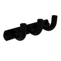 Allied Brass Remi Collection 3-Position Multi Hook in Matte Black