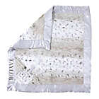Alternate image 0 for Zalamoon Plush Luxie Pocket Monogram Blanket with Pocket and Holder in Snow Leopard