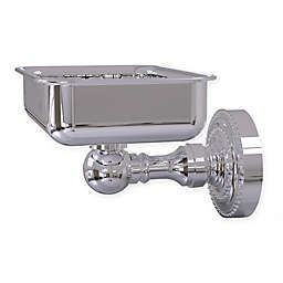 Allied Brass Dottingham Collection Wall Mounted Soap Dish in Polished Chrome
