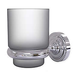 Allied Brass Dottingham Collection Wall Mounted Tumbler Holder in Polished Chrome