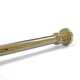 Allied Brass Dottingham Collection Shower Rod Brackets in Unlacquered Brass