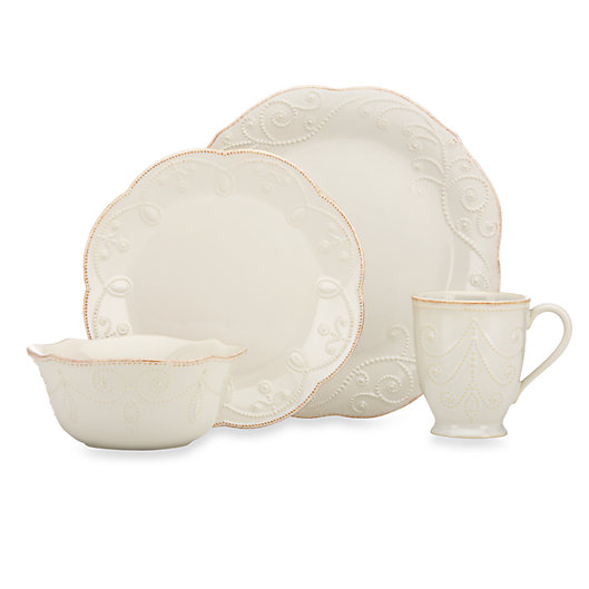 Alternate image 1 for Lenox® French Perle 4-Piece Place Setting in White