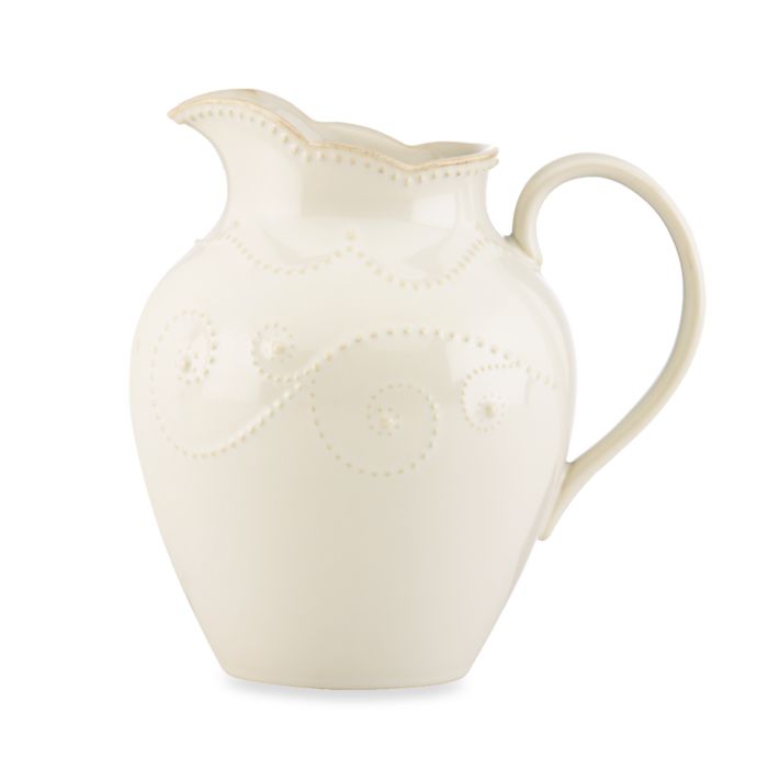 lenox french perle white medium pitche