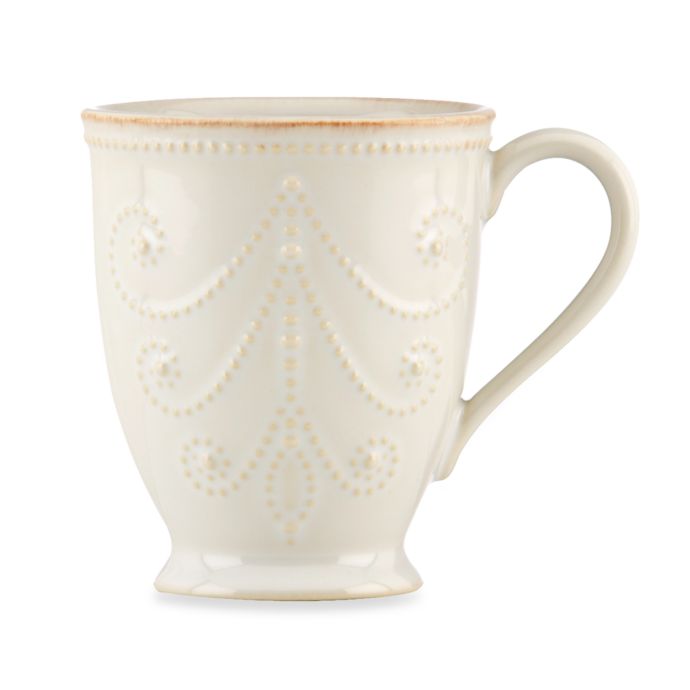 Lenox® French Perle Mug in White Bed Bath and Beyond Canada