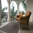 Alternate image 4 for Miami Border Indoor/Outdoor Area Rug in Grey