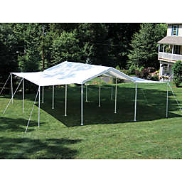 ShelterLogic® Max AP™ Canopy 10-Foot x 20-Foot 2-in-1 Pack Extension Kit in White