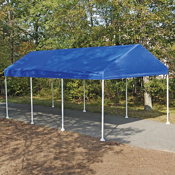 ShelterLogic® Replacement Cover for 10' x 20' Celebration Canopy in Blue Bed Bath & Beyond