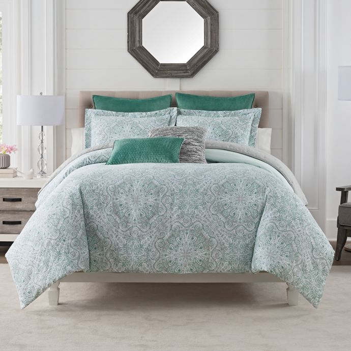 teal full comforter sets for kids