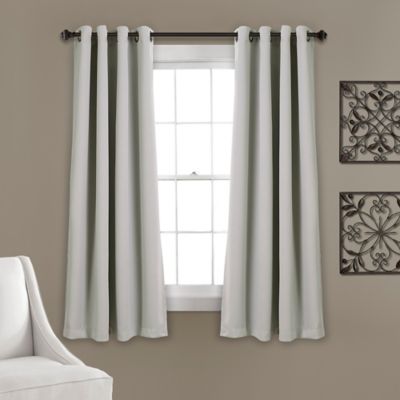 Superman 2PCS Curtain Panel Thermal Insulated Window Drapes 63" 84" 95" 108"L 