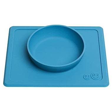 ezpz&trade; Mini Bowl Placemat in Blue. View a larger version of this product image.