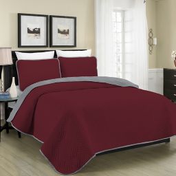 Gray And Burgundy Bedding Bed Bath Beyond