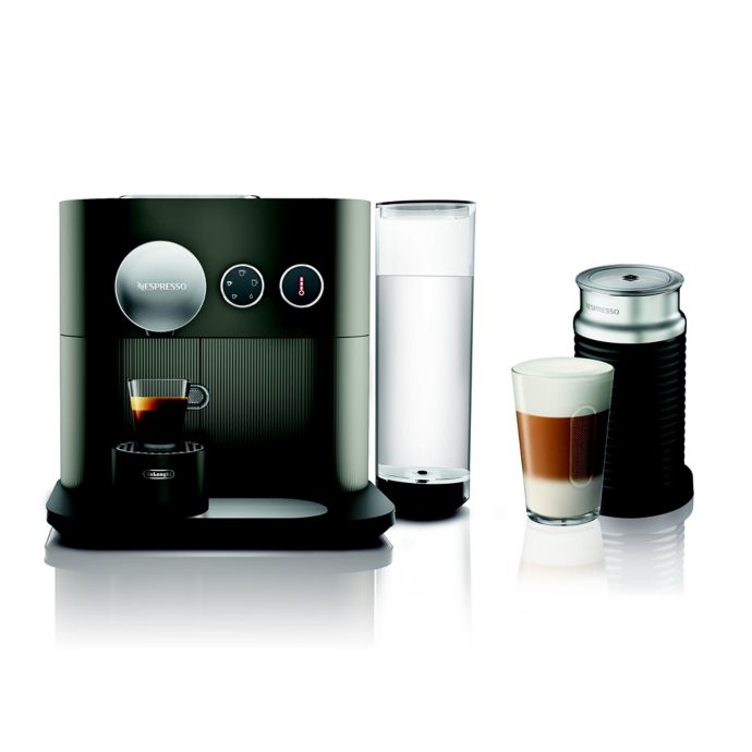 Nespresso Expert Espresso Machine By De Rsquo Longhi With Aeroccino In Anthracite Grey Bed Bath Beyond